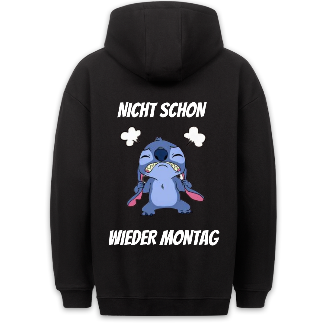 Schon wieder Montag - Hoodie Unisex Backprint