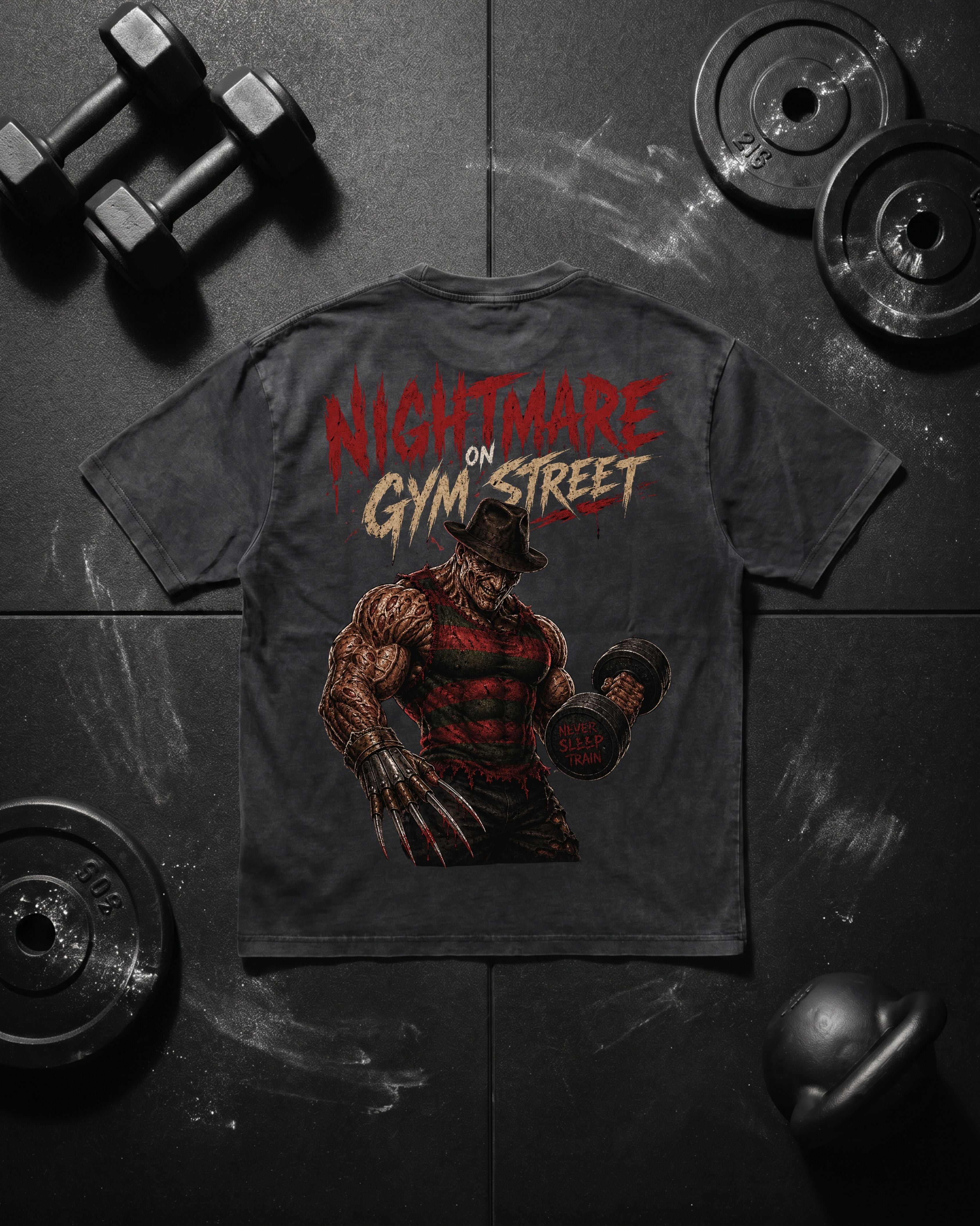 Nightmare on Gym Street - Oversized Shirt