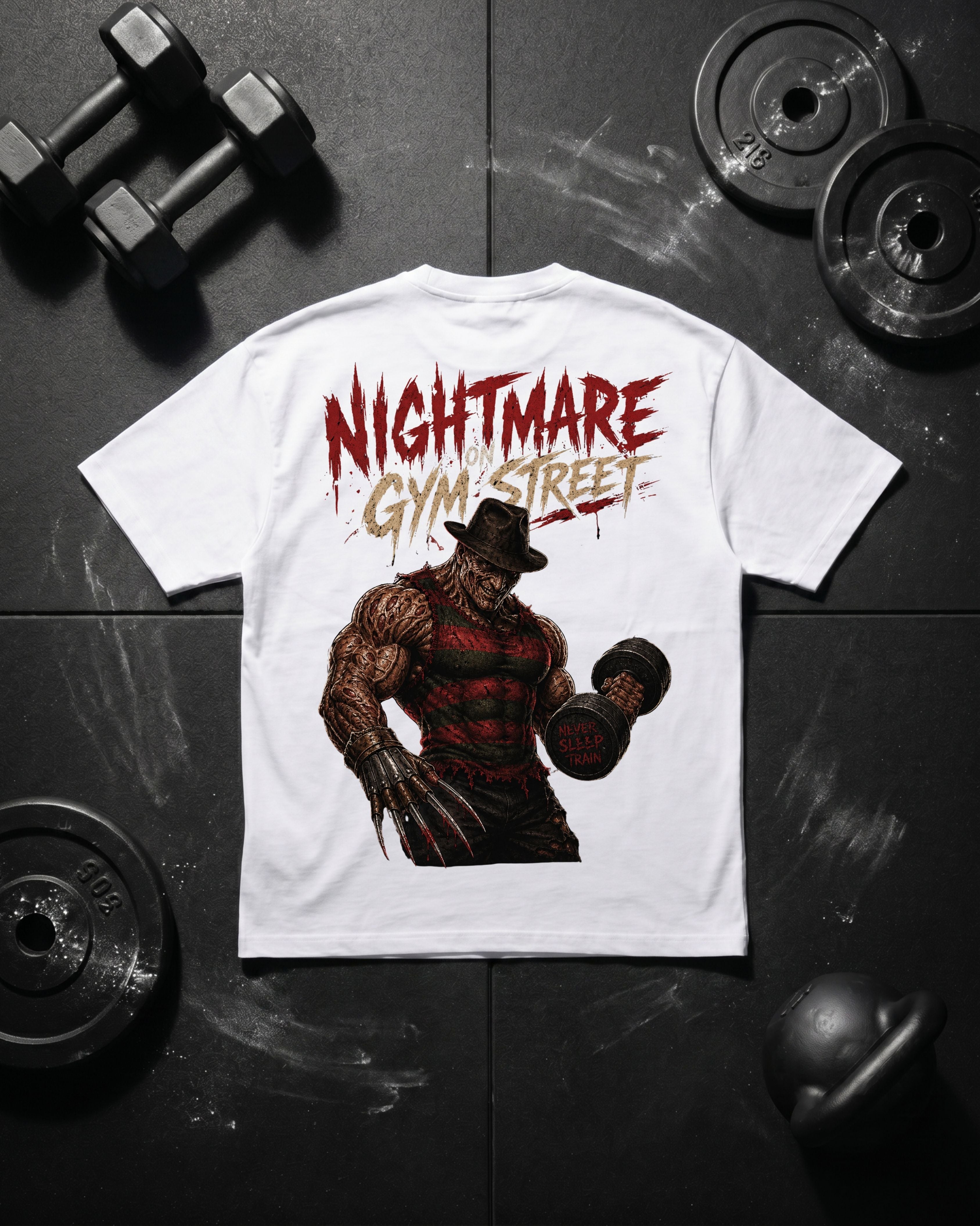 Nightmare on Gym Street - Oversized Shirt