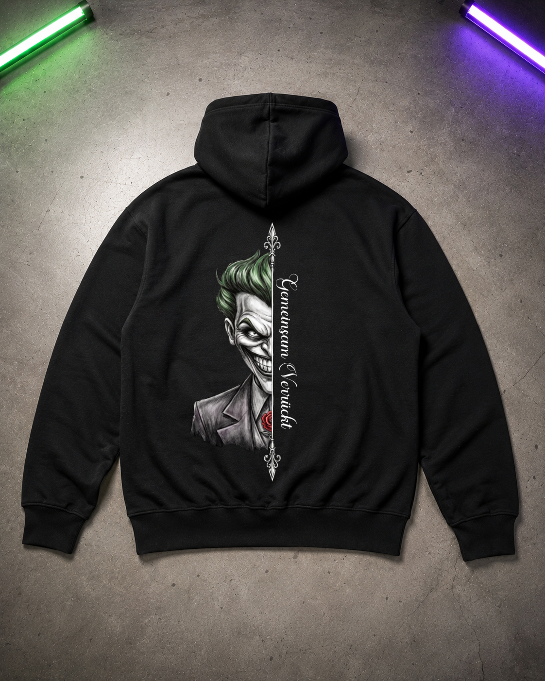 Gemeinsam Verrückt 2 - Hoodie Unisex Backprint***