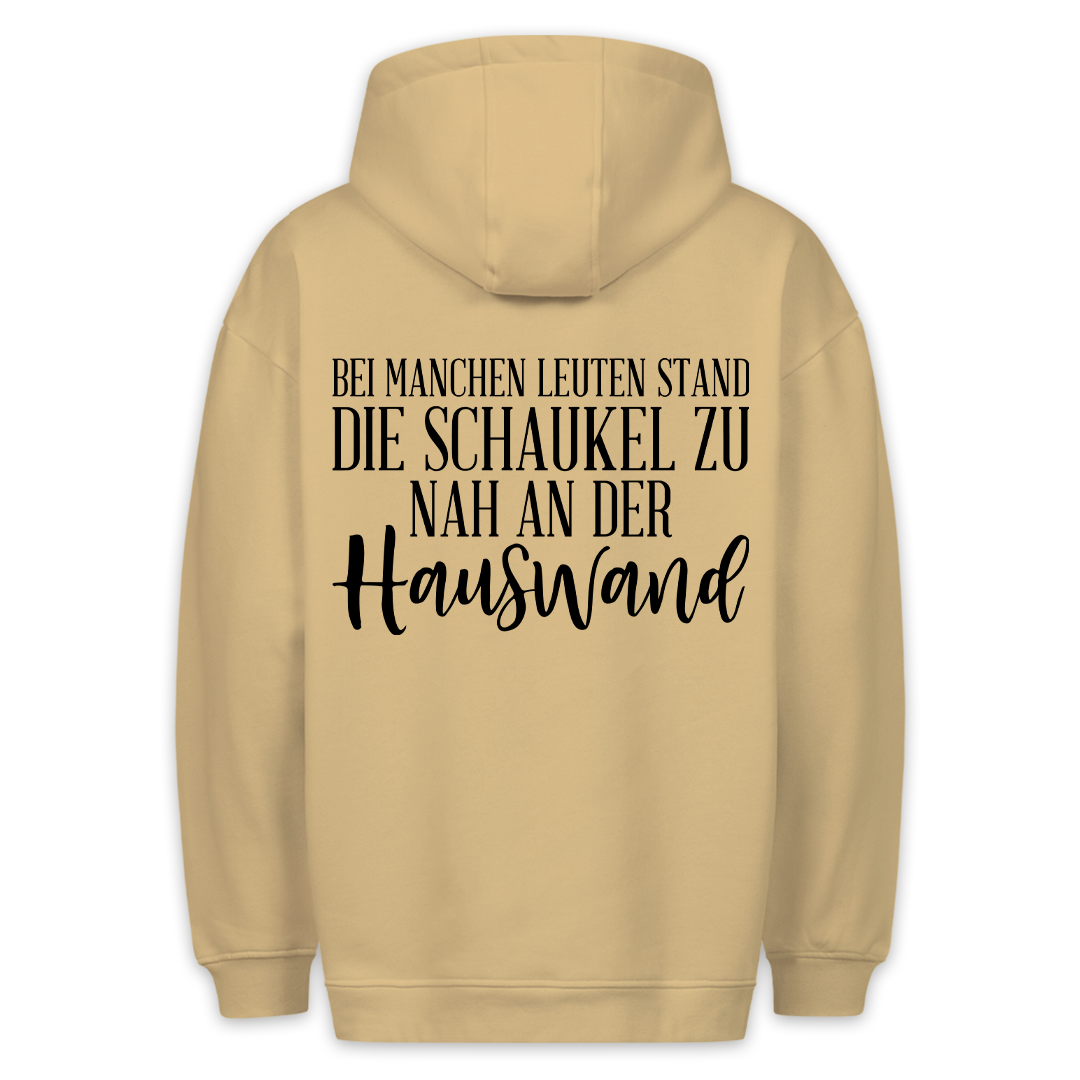 Hauswand - Hoodie Unisex Rückendruck