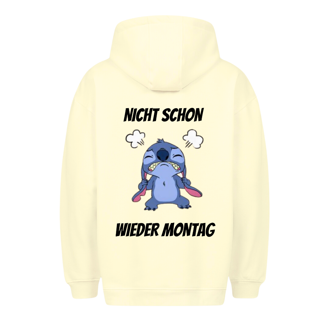 Schon wieder Montag - Hoodie Unisex Backprint