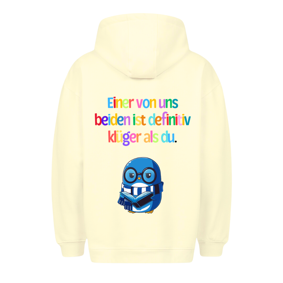 Klüger als du - Premium Hoodie