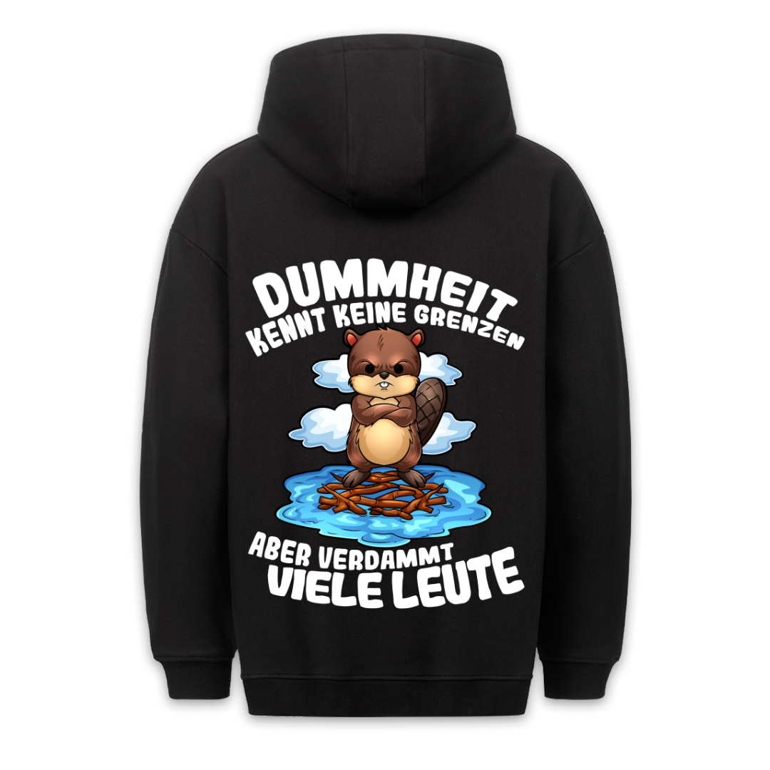 VerDammt Bieber - Hoodie Unisex Rückendruck