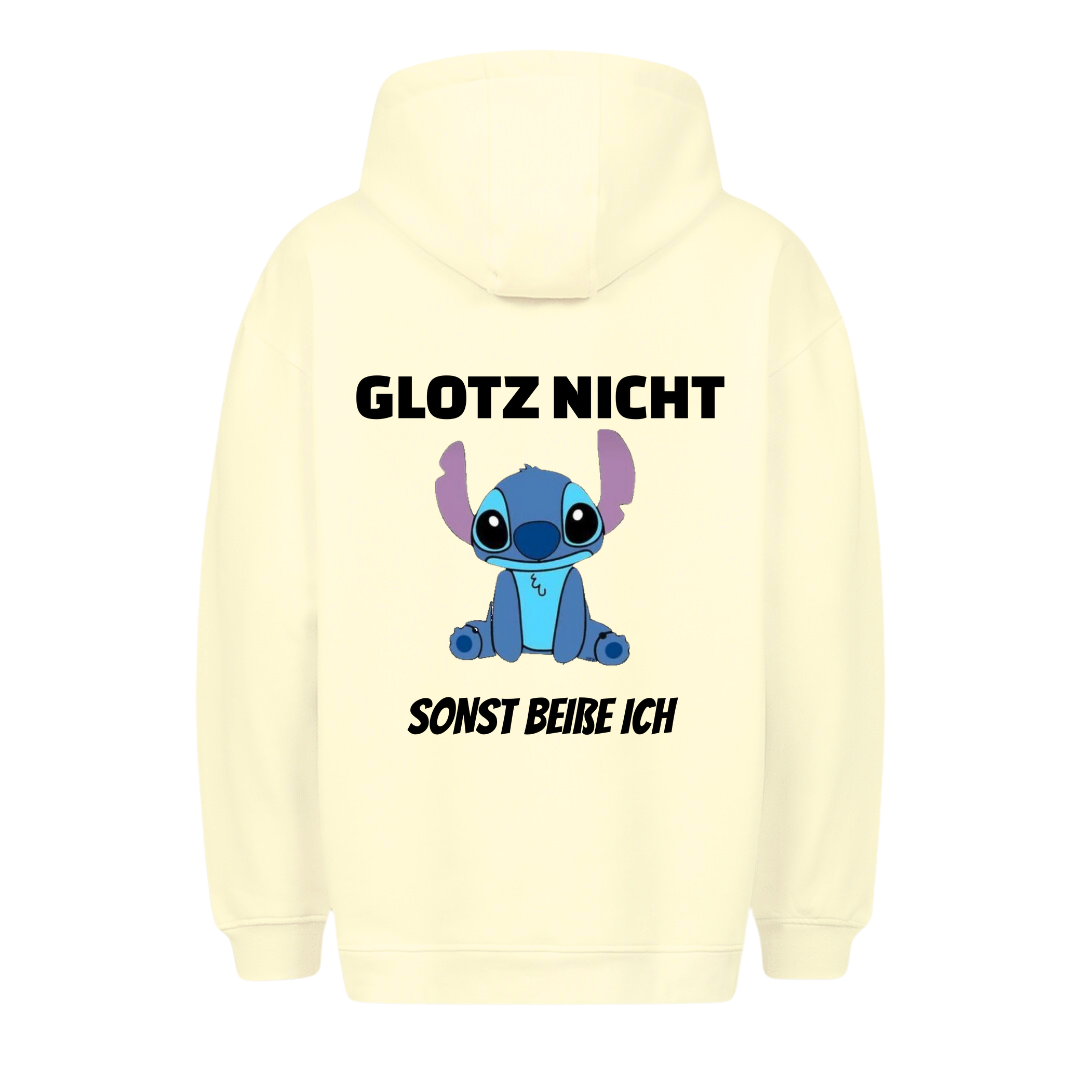 Glotz nicht - Hoodie Unisex Backprint