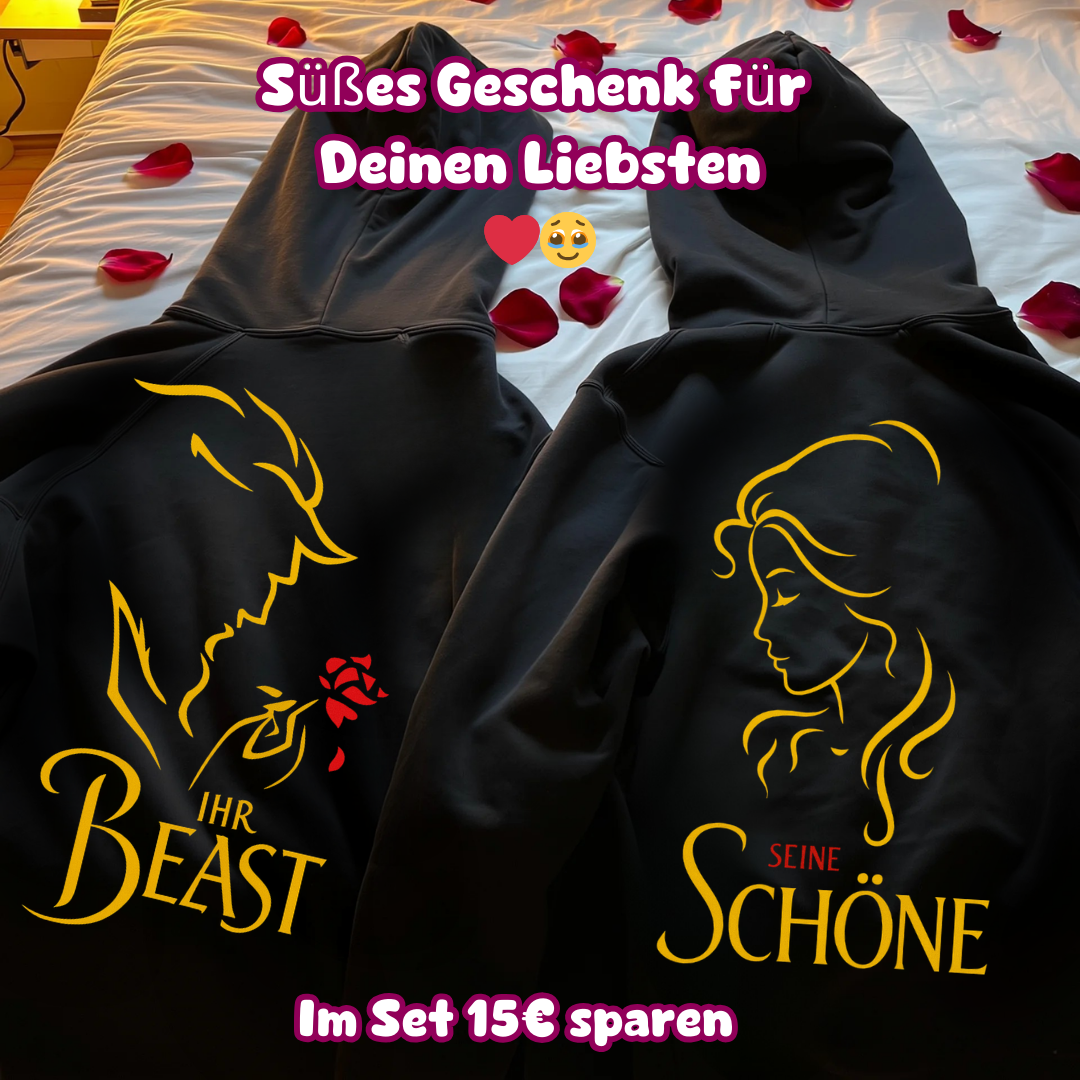 Schöne & Biest Kuschel Hoodie Bündel
