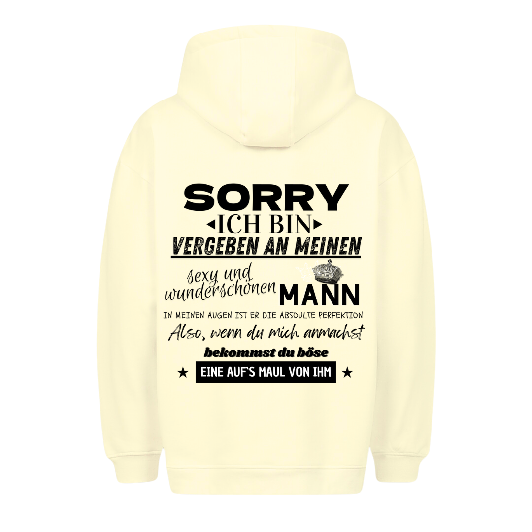 Vergeben an meinen Mann - Premium Hoodie