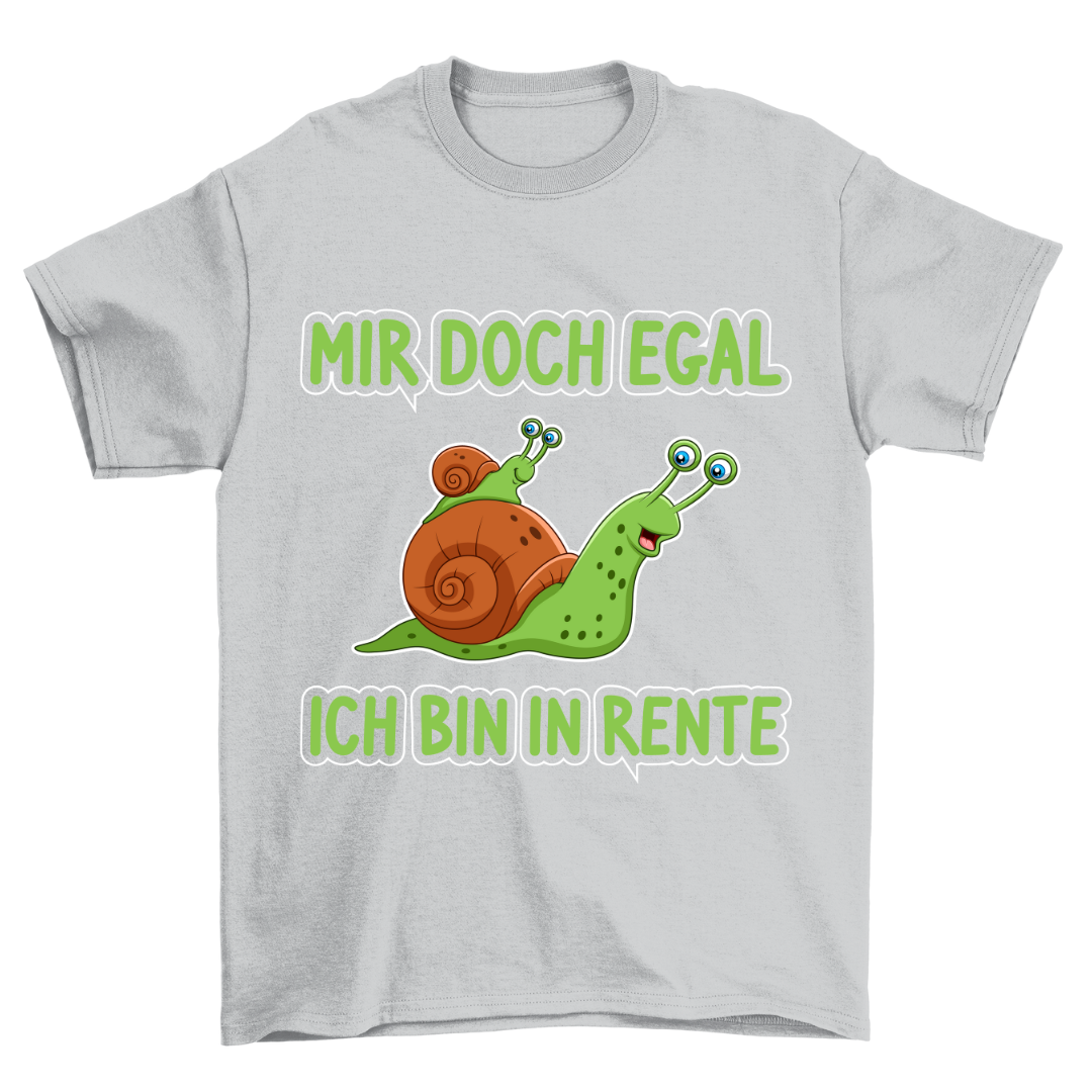 Rente Schnecke - Shirt Unisex
