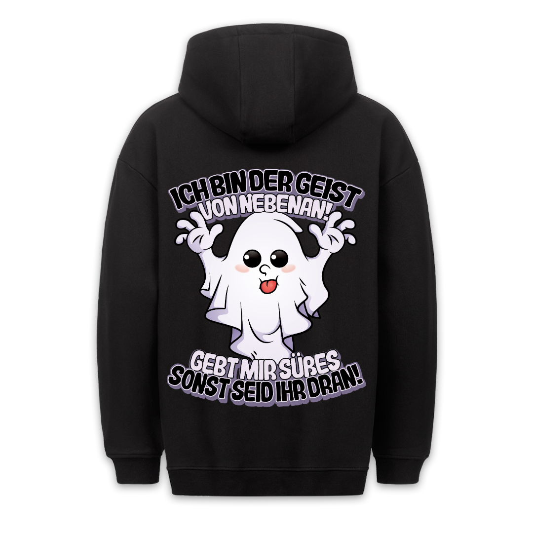 Geist von Nebenan - Hoodie Unisex Rückendruck