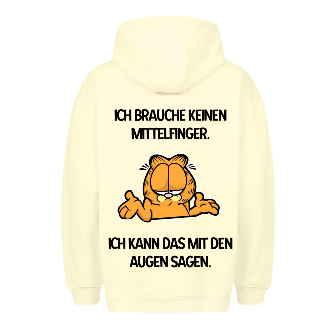 Ich brauche keinen Mittelfinger - Premium Hoodie