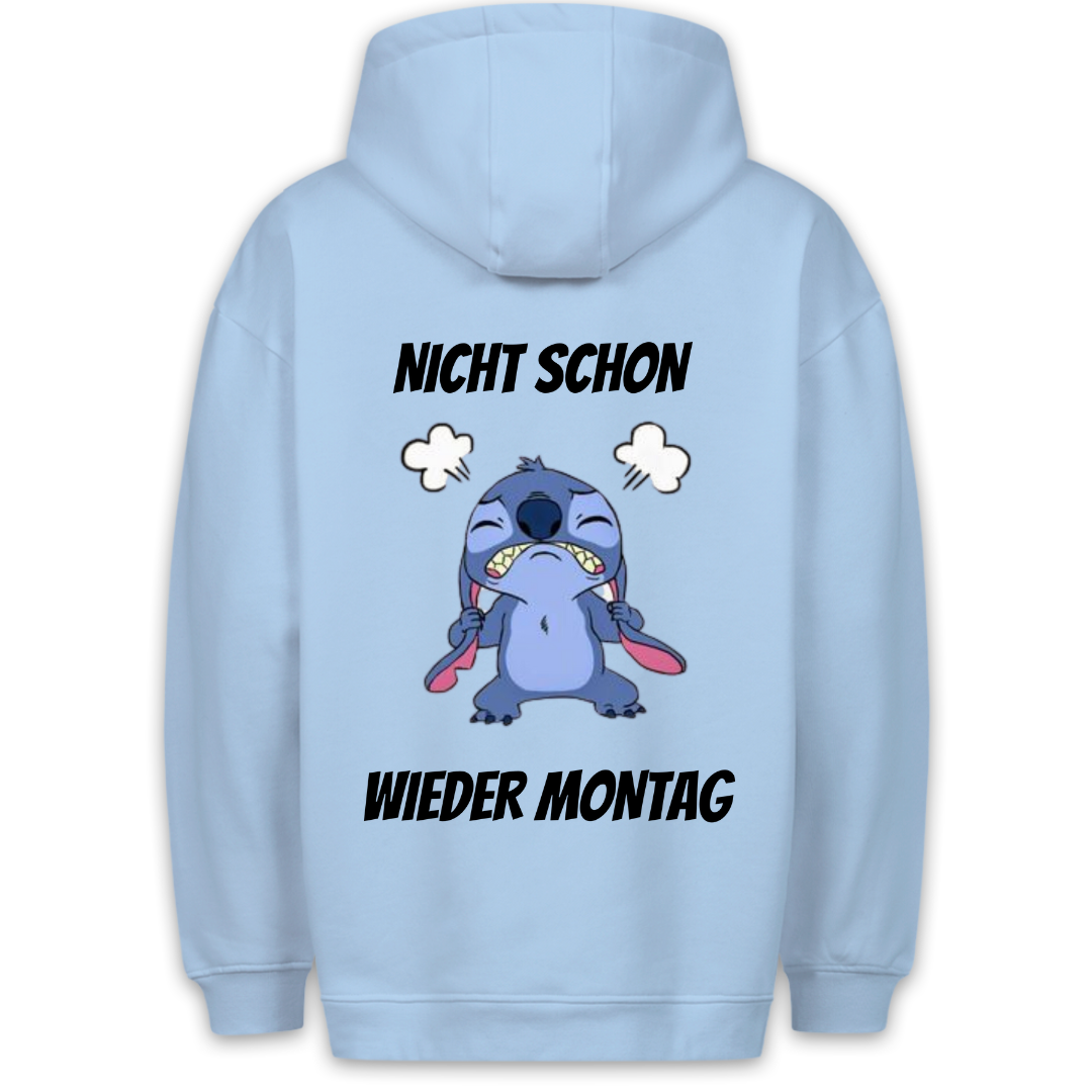 Schon wieder Montag - Hoodie Unisex Backprint