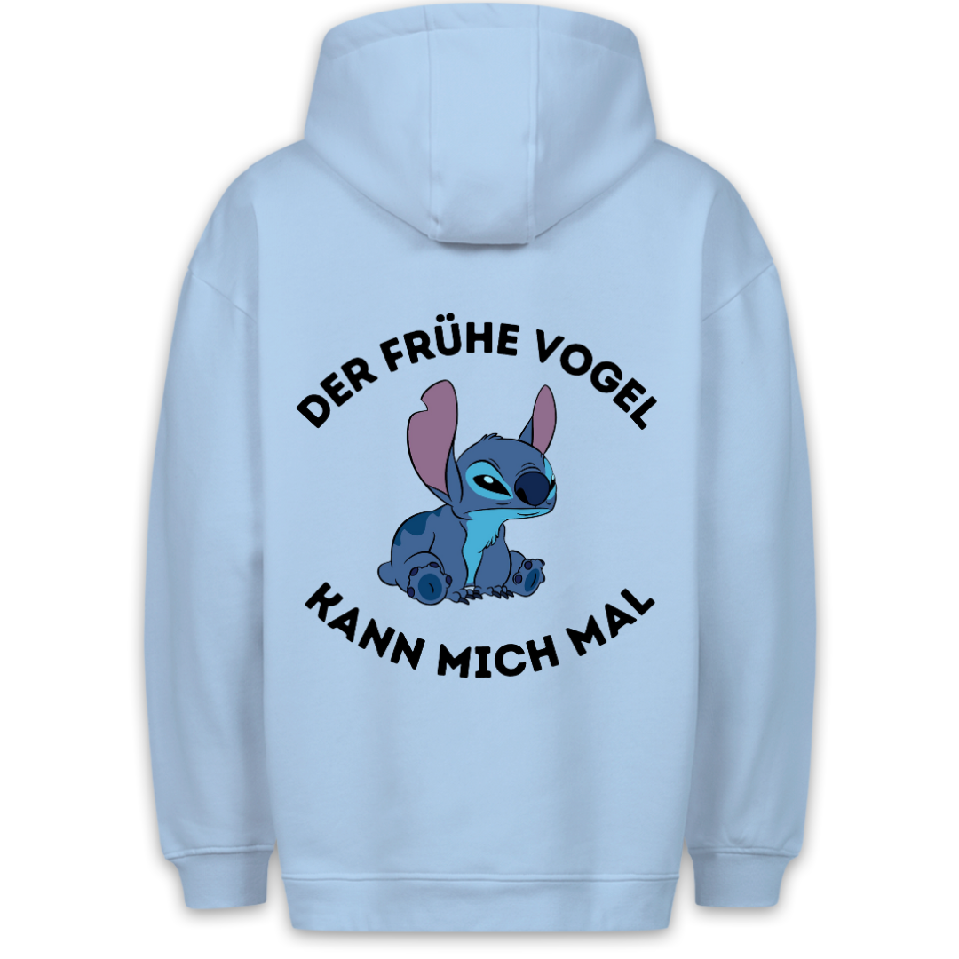 Früher Vogel - Hoodie Unisex Backprint