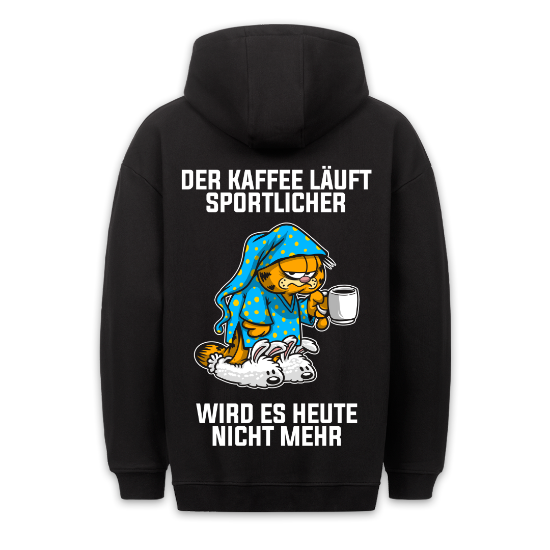 Sportlicher Wird Es Nicht - Hoodie Unisex Rückendruck