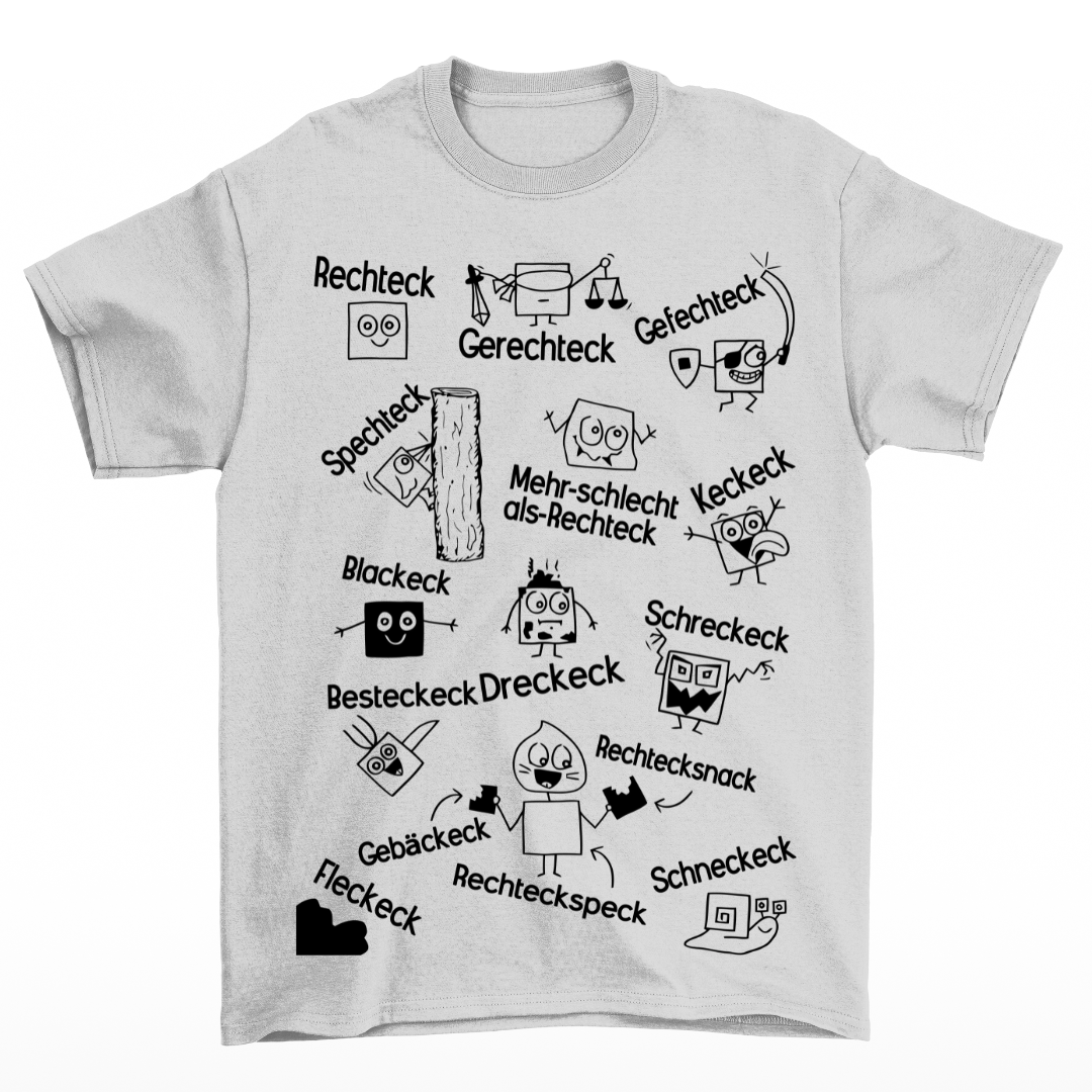 Rechteck Familie - Shirt Unisex