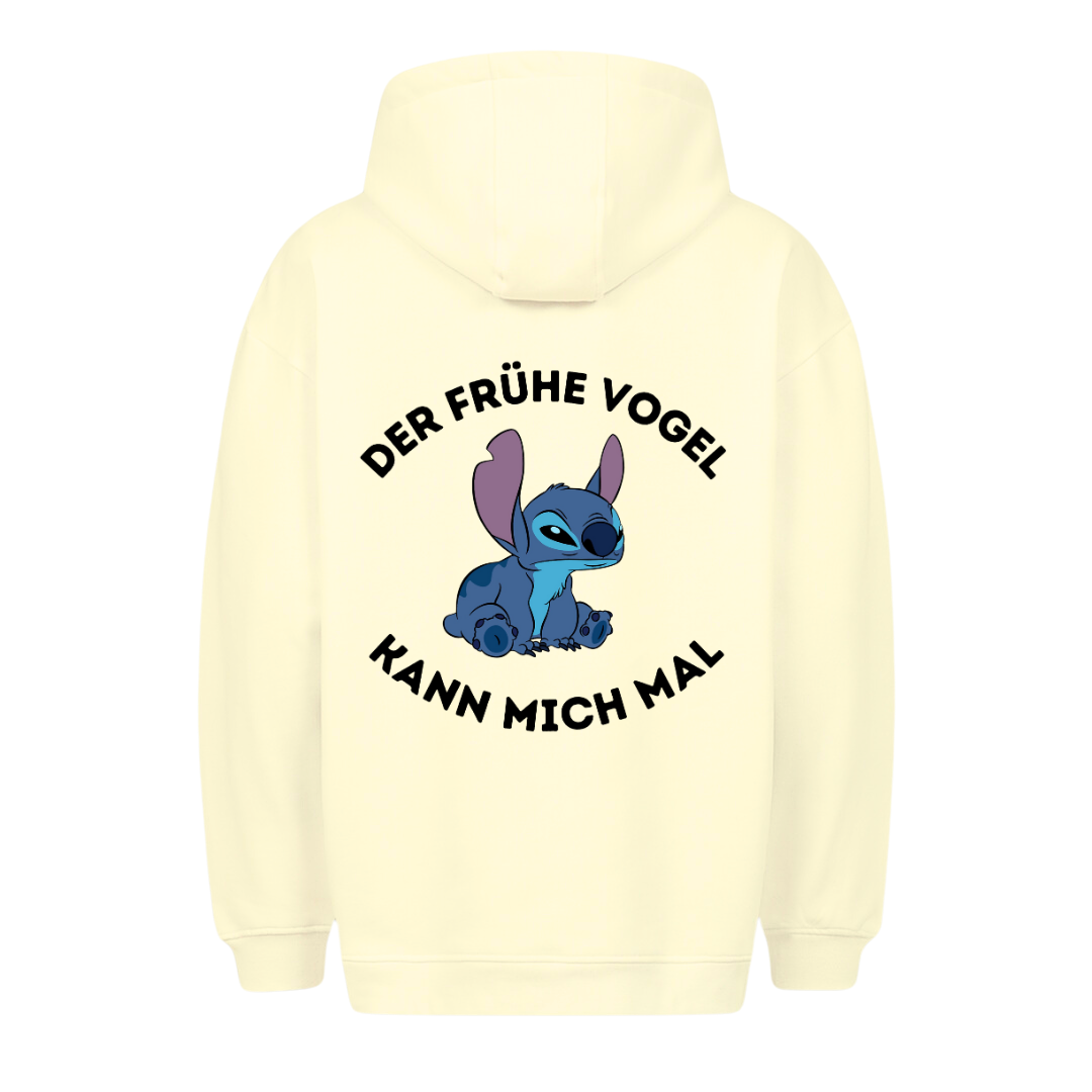 Früher Vogel - Hoodie Unisex Backprint