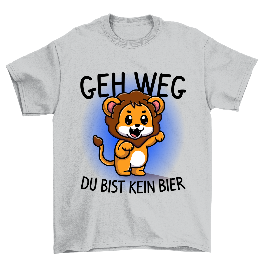 Geh Weg Löwe - Shirt Unisex