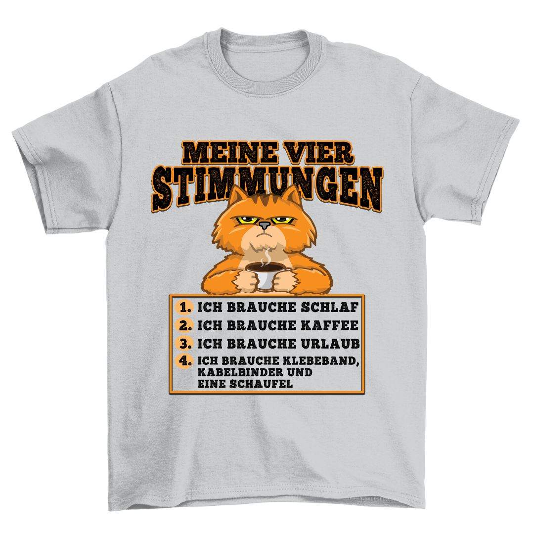 Vier Stimmungen - Shirt Unisex