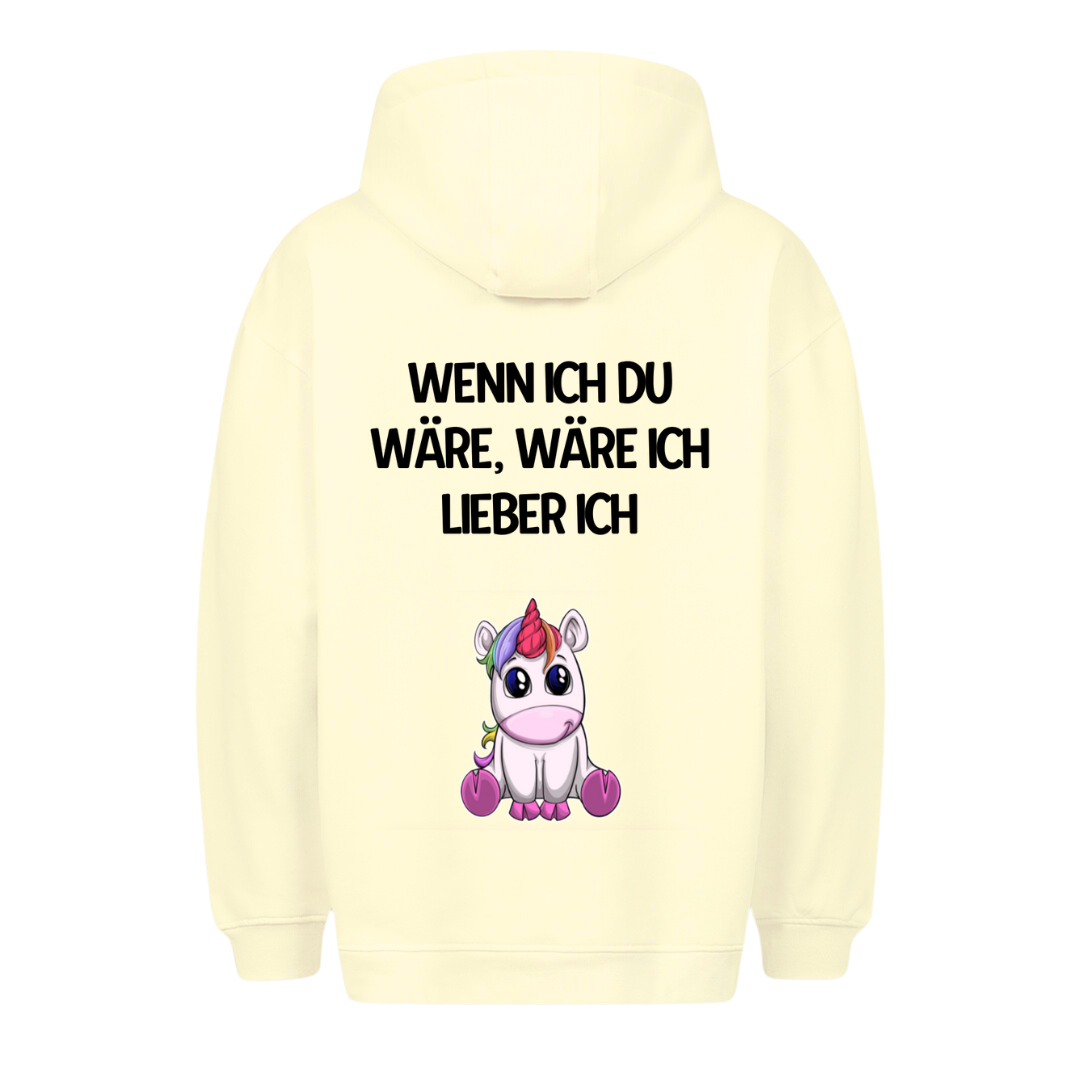 Wenn ich du wäre - Premium Hoodie