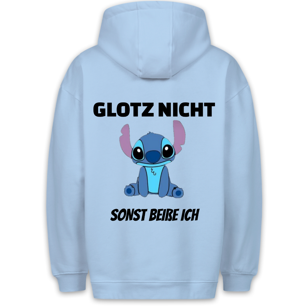 Glotz nicht - Hoodie Unisex Backprint