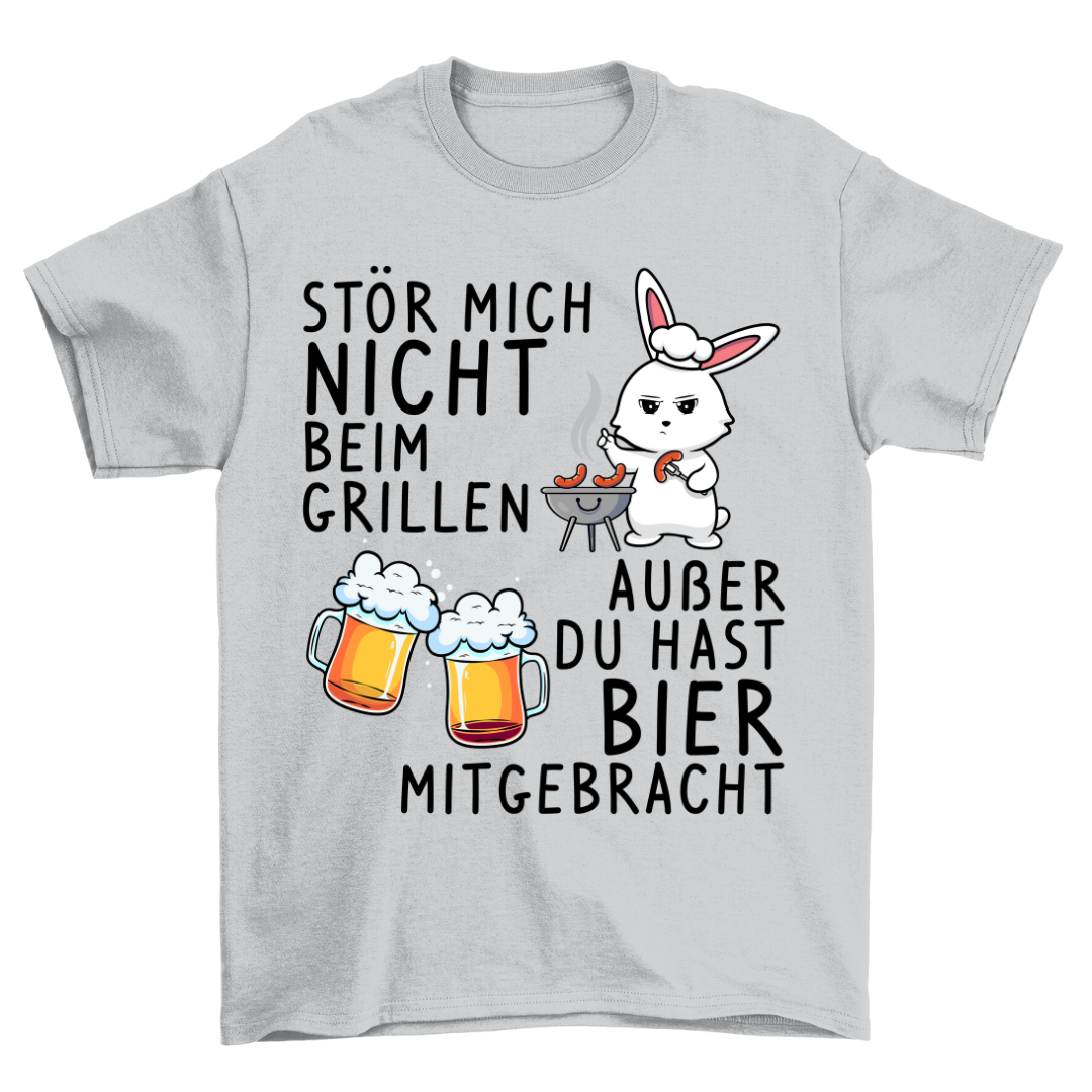 Stör Mich Nicht Beim Grillen - Shirt Unisex