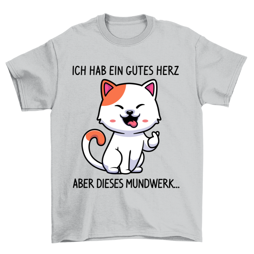 Mundwerk Katze - Shirt Unisex