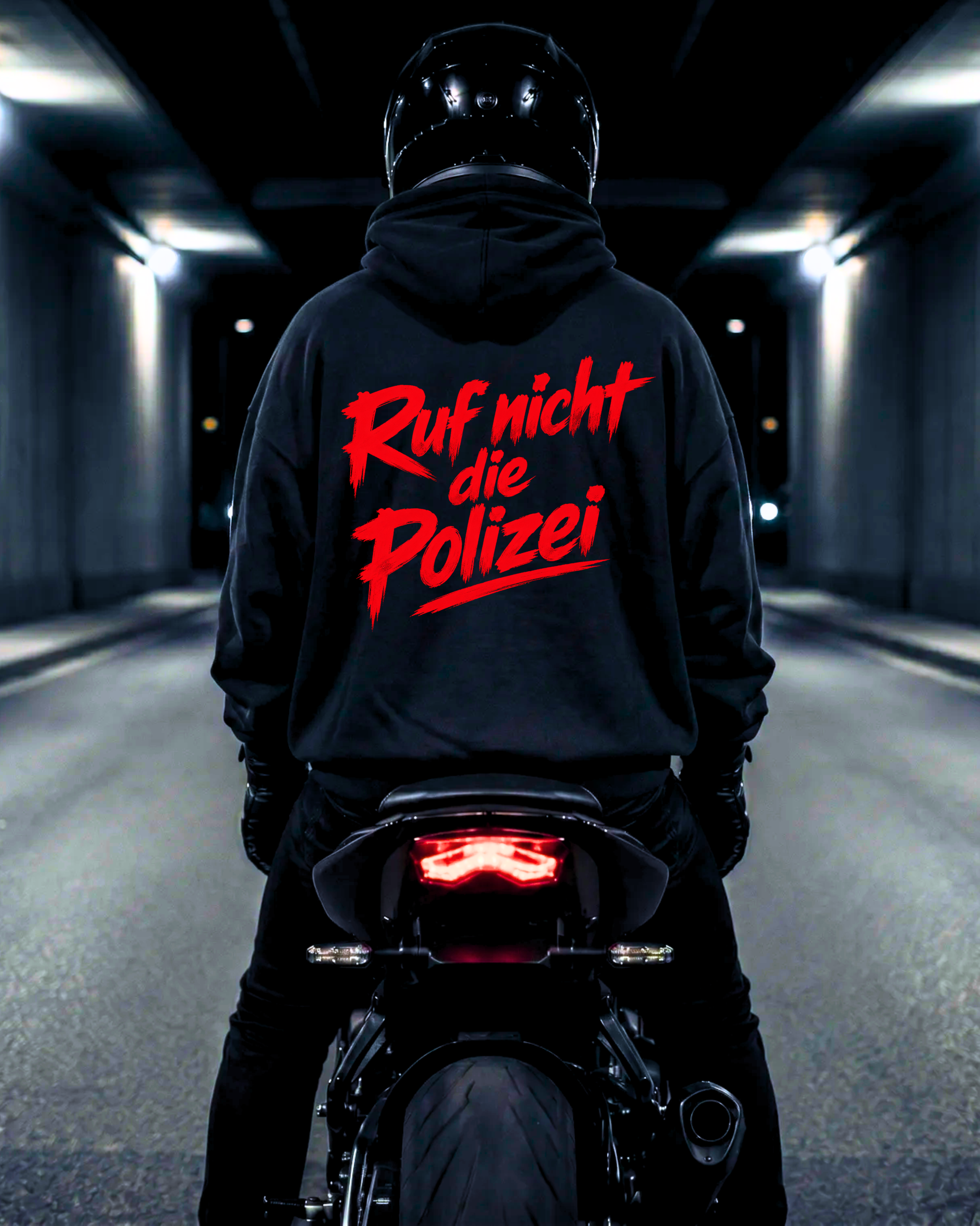 Ruf nicht die Polizei - Premium Hoodie Unisex