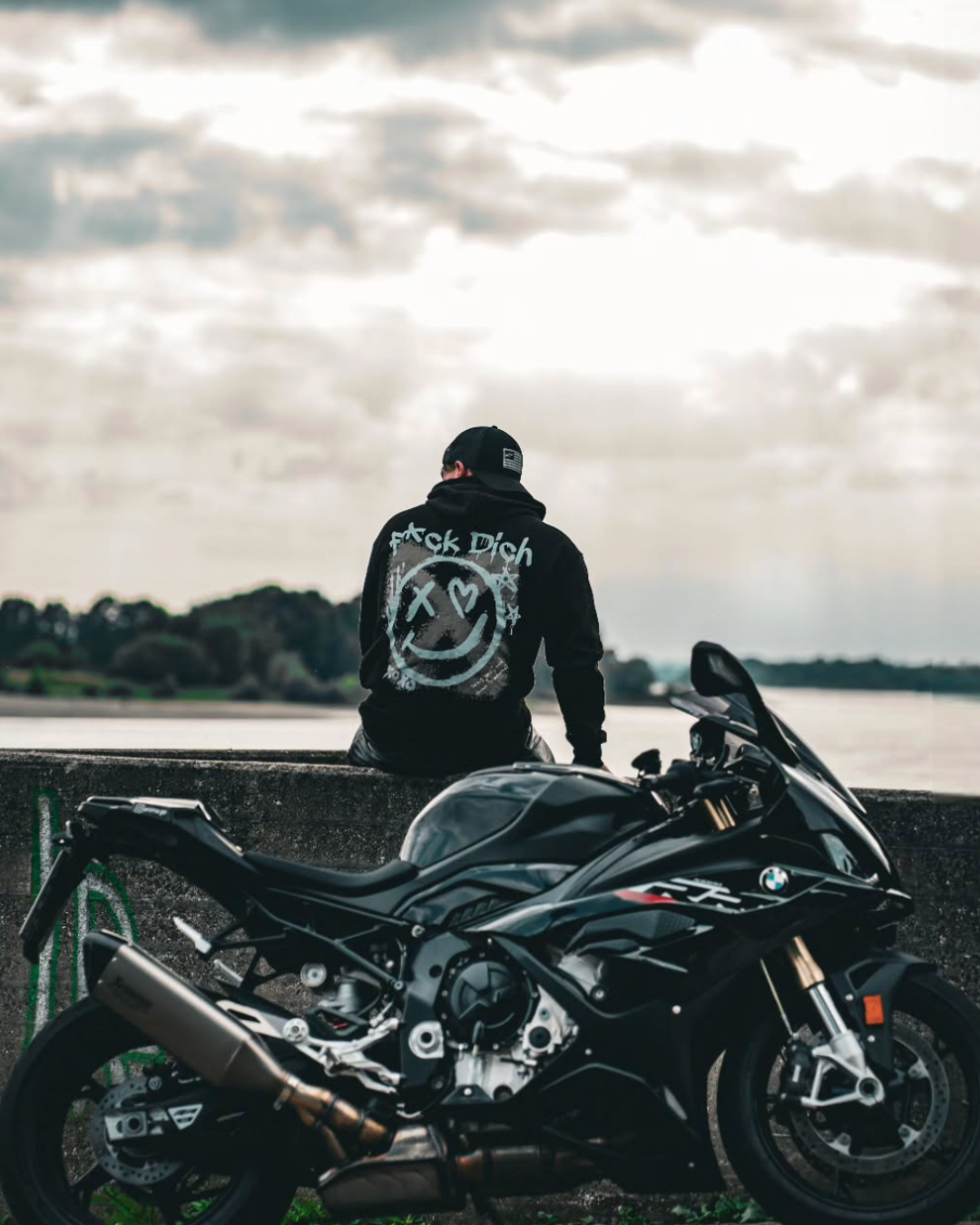 F*ck dich - Premium Backprint Unisex