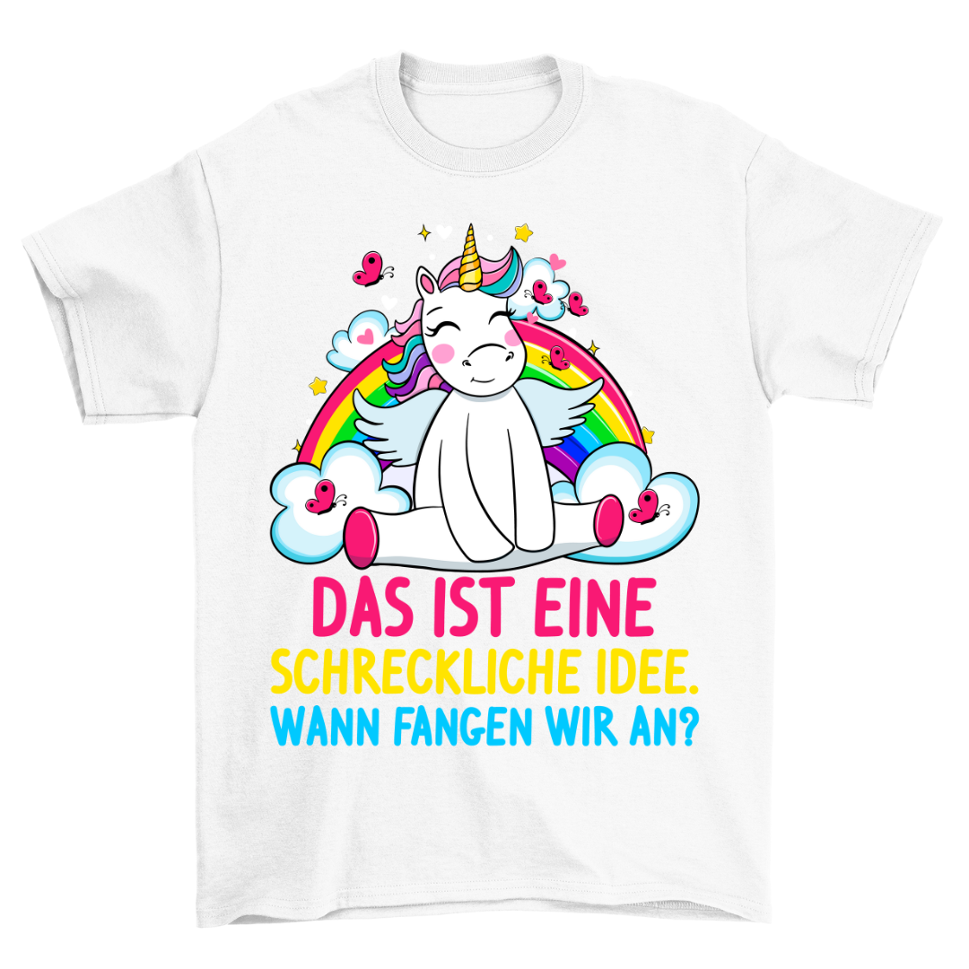 Idee Einhorn - Shirt Unisex