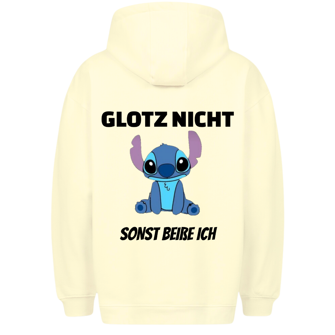 Glotz nicht - Hoodie Unisex Backprint