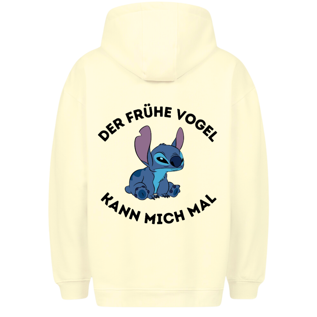 Früher Vogel - Hoodie Unisex Backprint