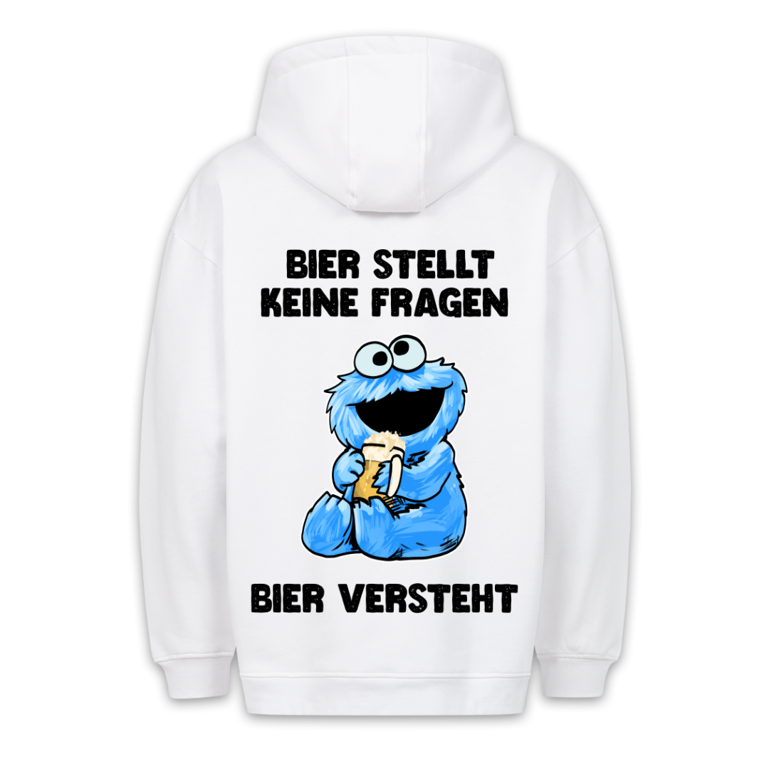 Keine Fragen - Hoodie Unisex Rückendruck