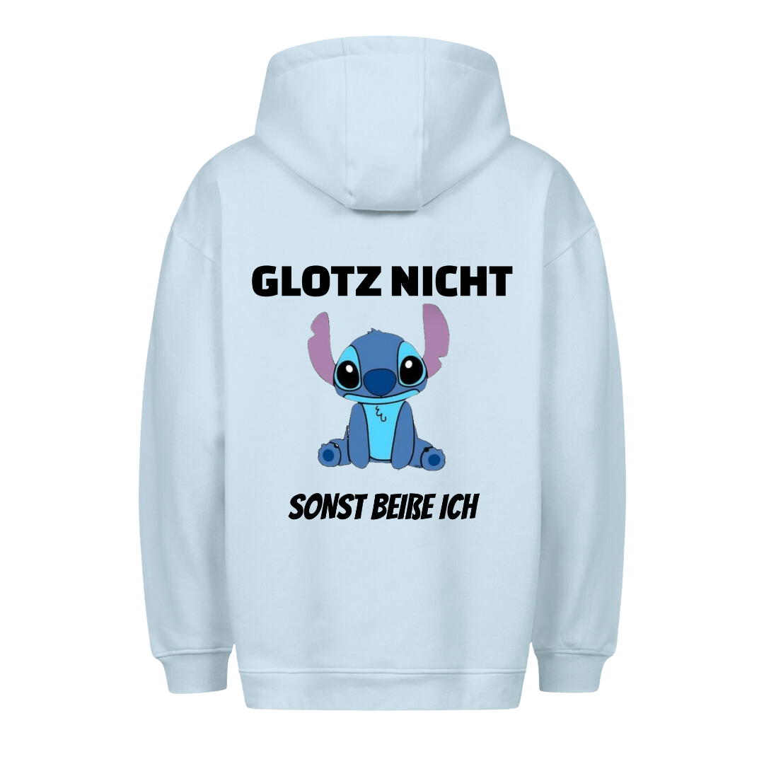 Glotz nicht - Hoodie Unisex Backprint