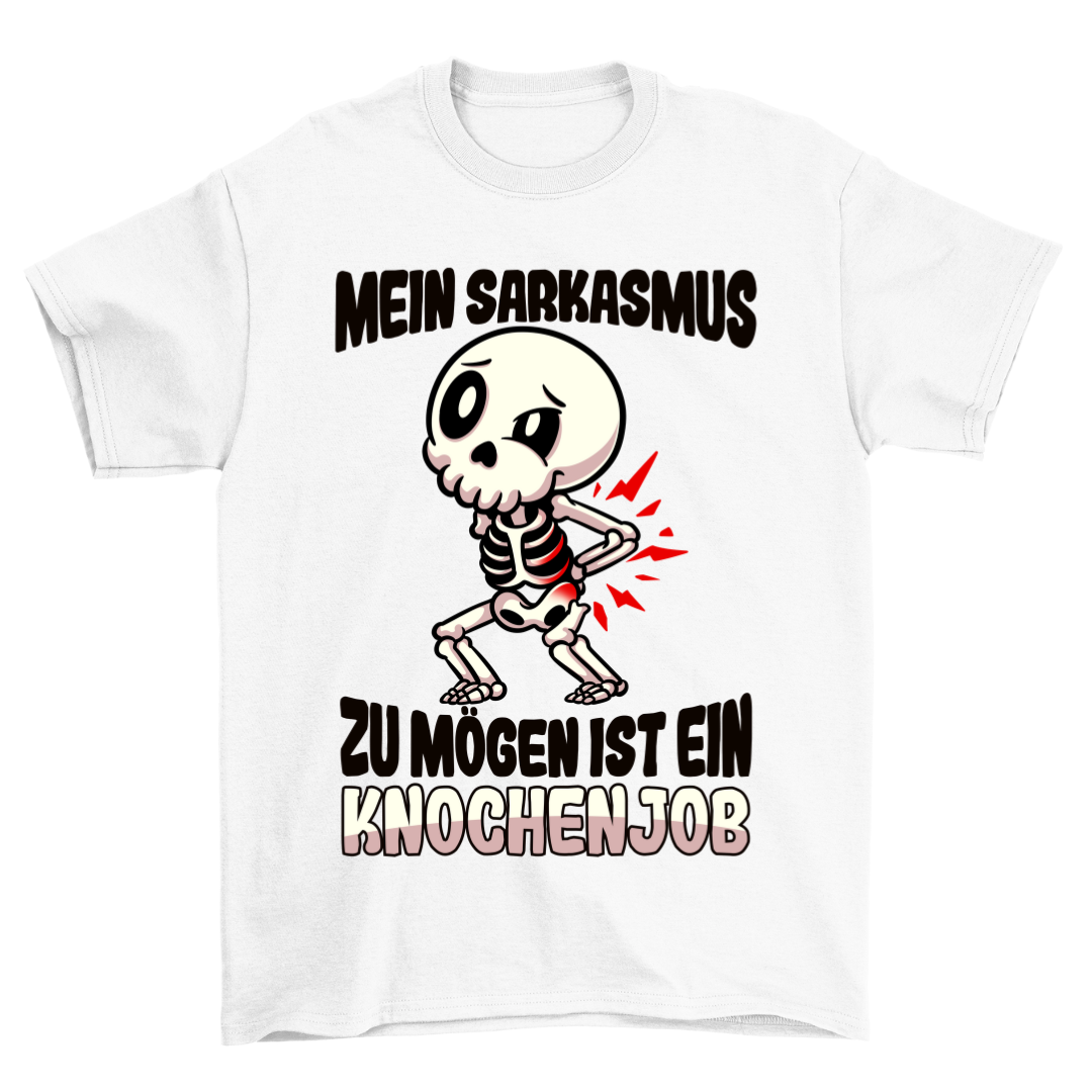 Knochenjob Skelett - Shirt Unisex