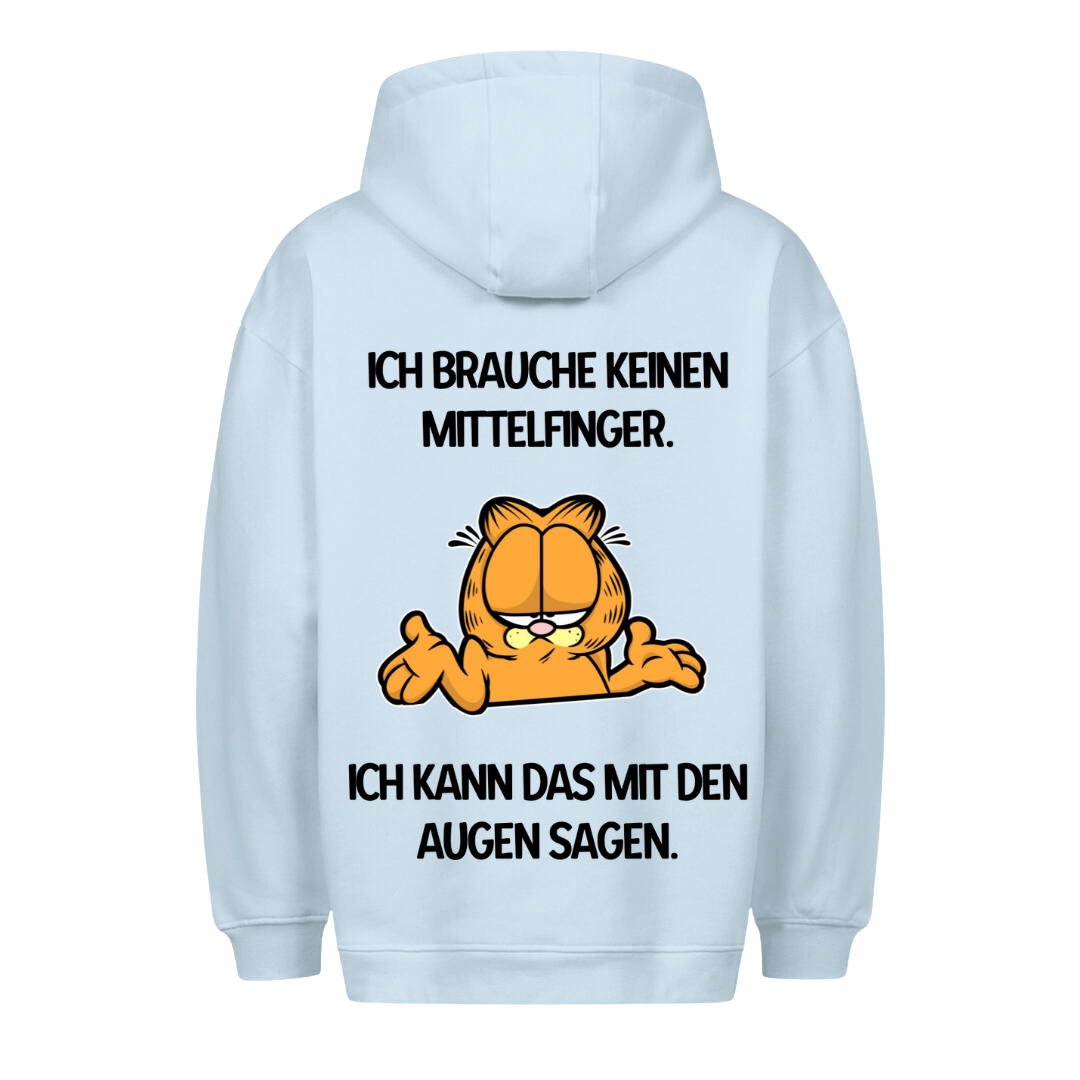 Ich brauche keinen Mittelfinger - Premium Hoodie