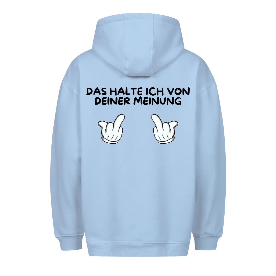 Von deiner Meinung - Premium Unisex Hoodie