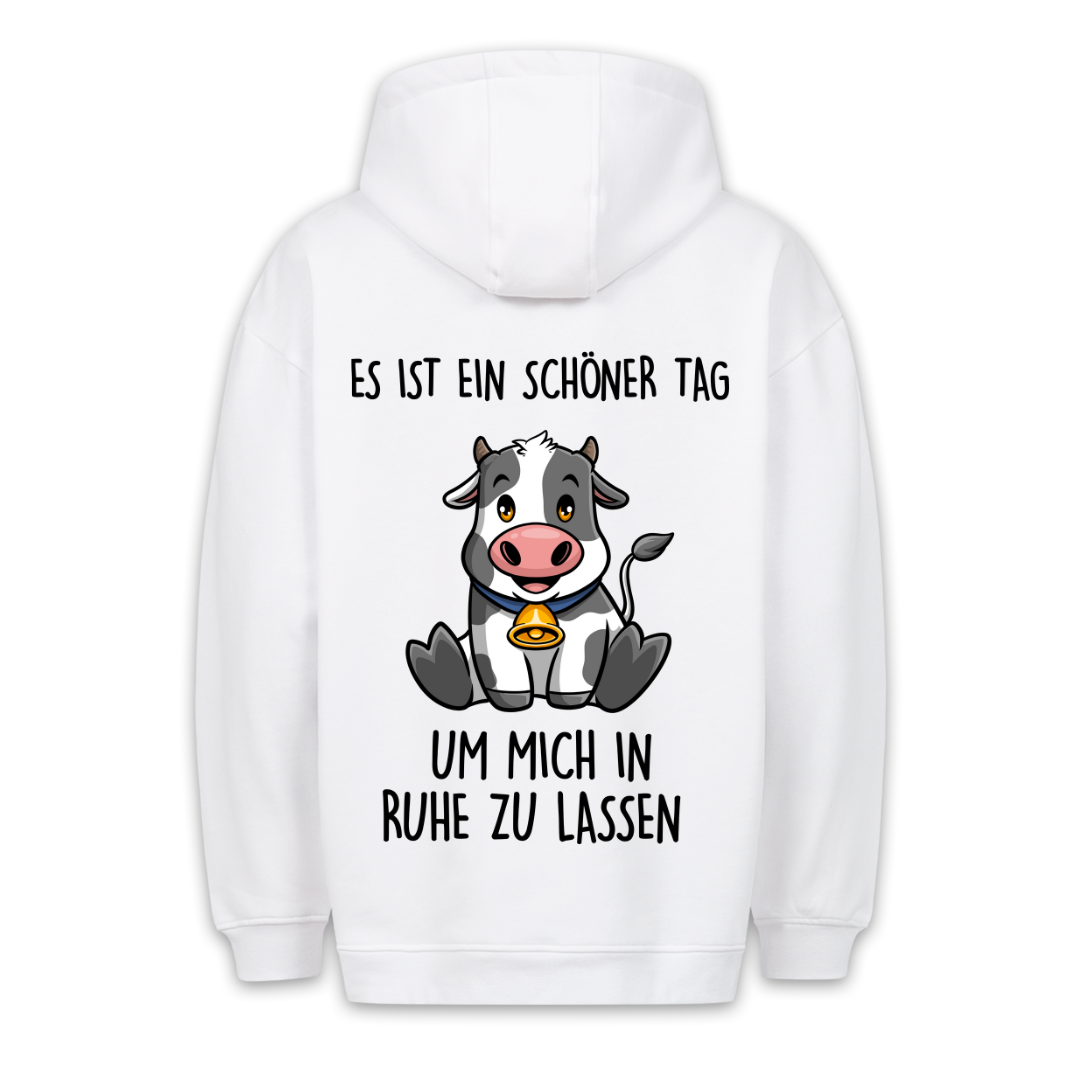 In Ruhe Lassen Kuh - Hoodie Unisex Rückendruck