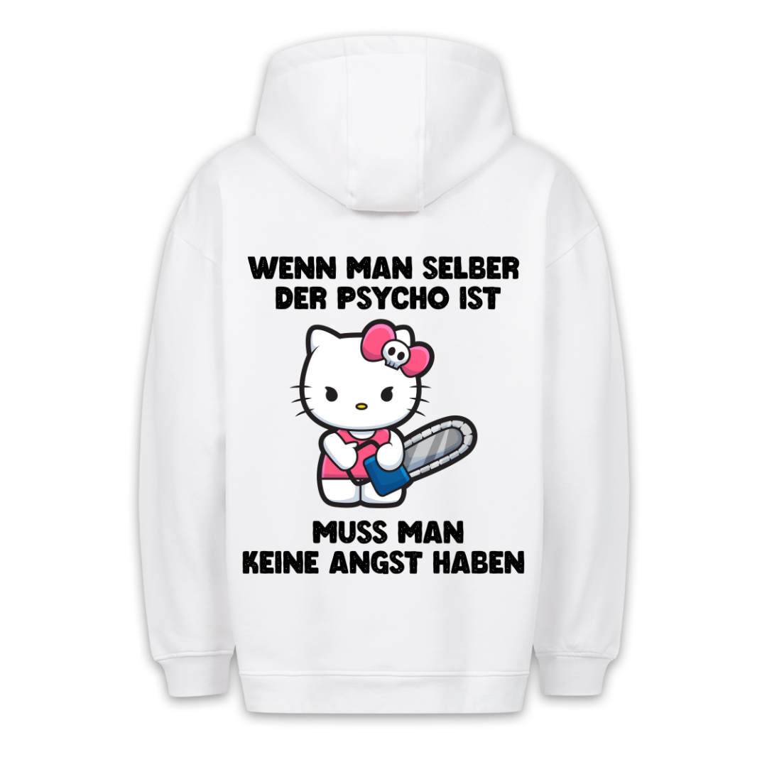 Psycho Kätzchen - Hoodie Unisex Rückendruck