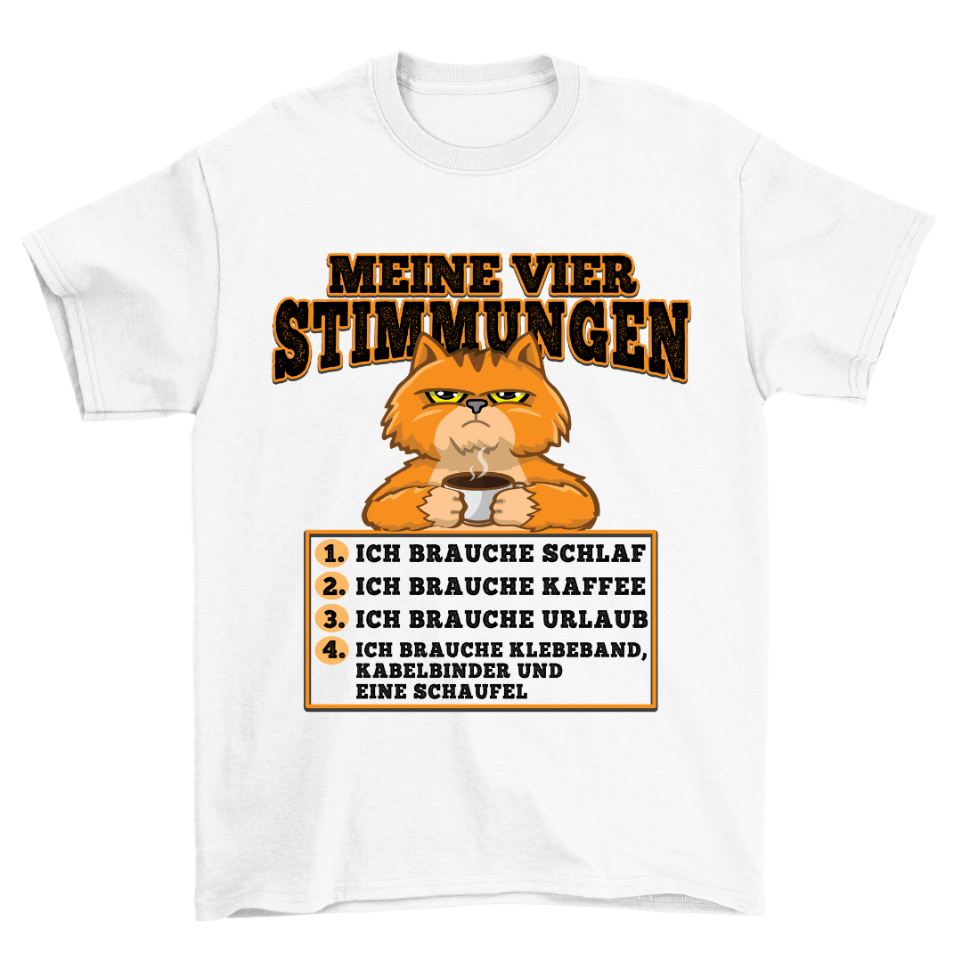 Vier Stimmungen - Shirt Unisex