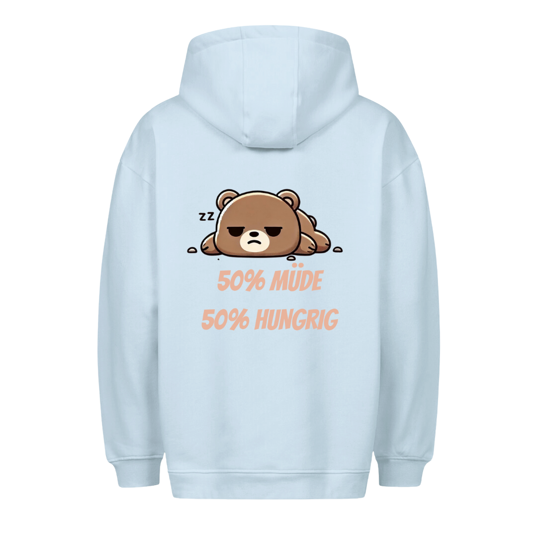 Müde und Hungrig - Unisex Premium Hoodie