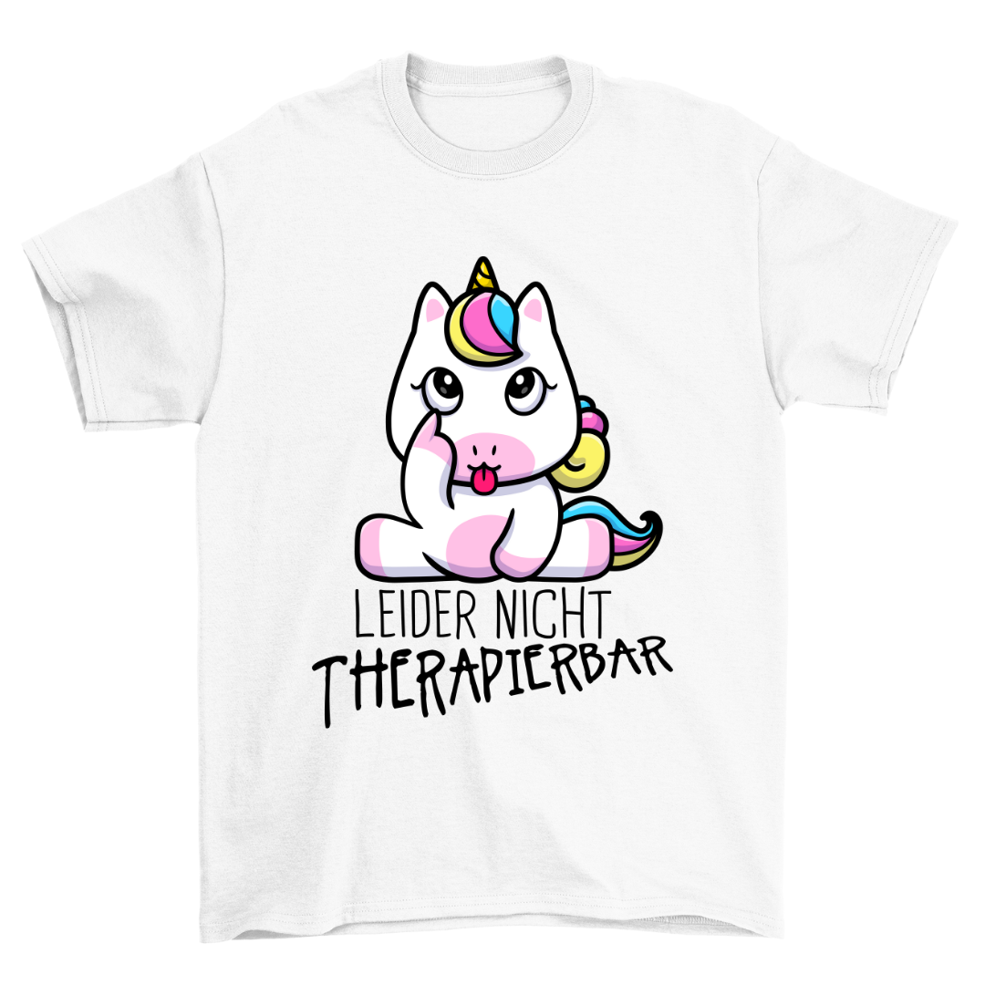 Therapierbar Einhorn - Shirt Unisex