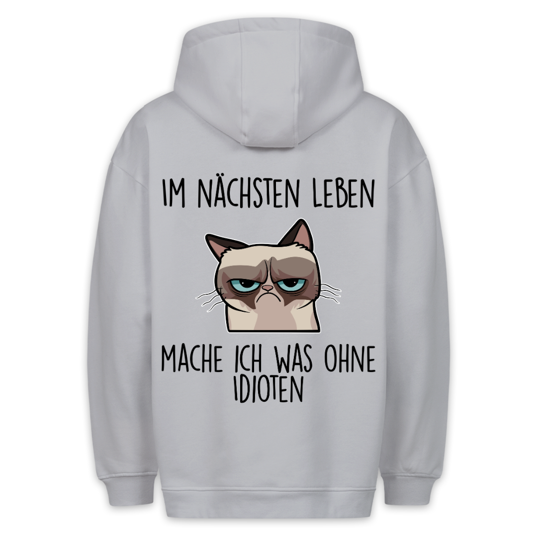 Nächstes Leben - Hoodie Unisex Rückendruck