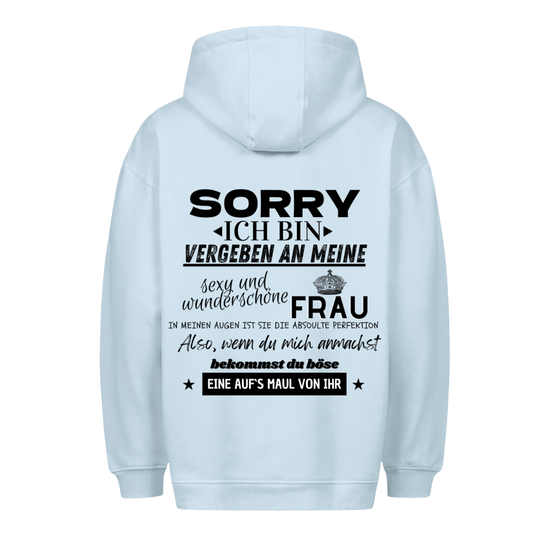 Vergeben an meine Frau - Premium Hoodie