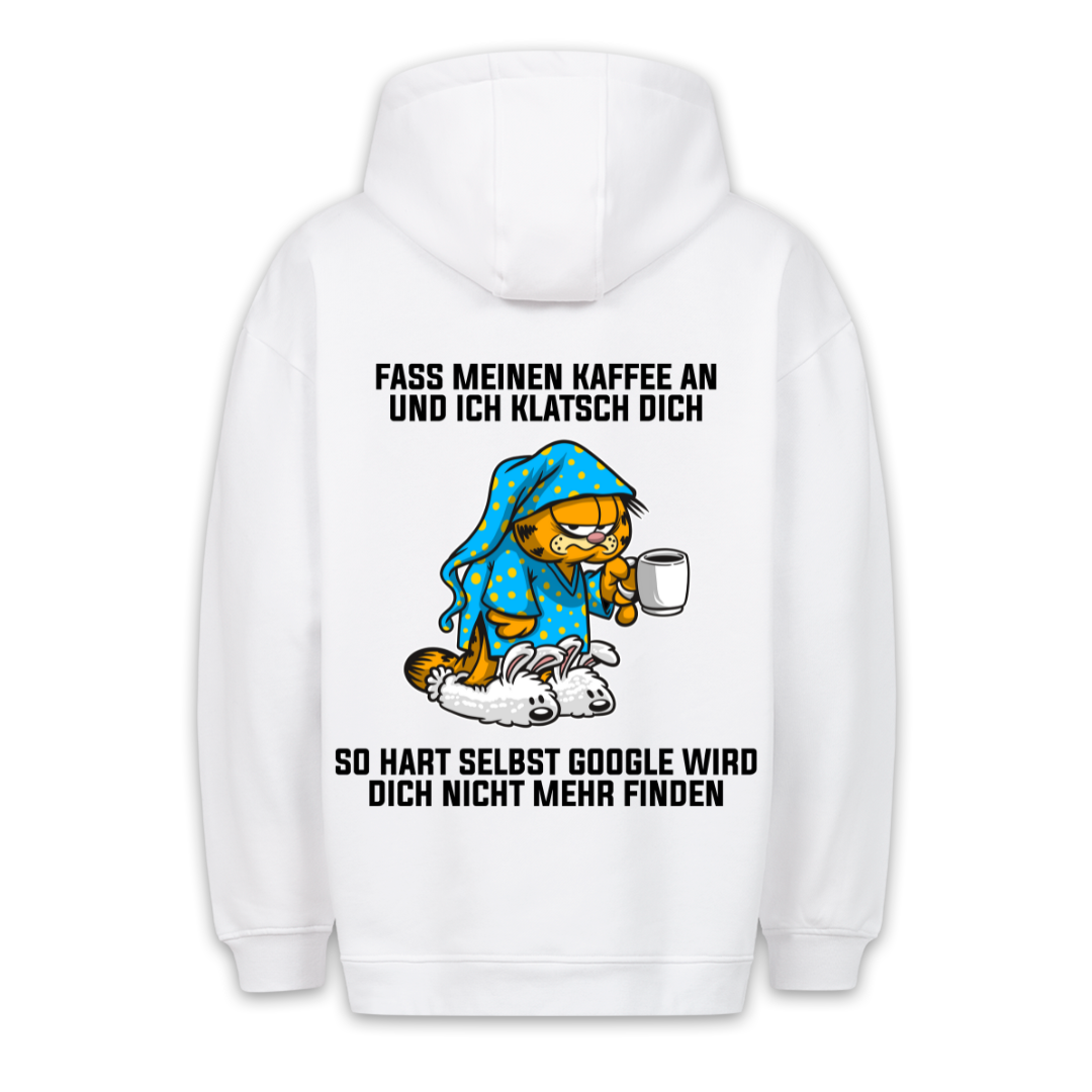 Google Kater - Hoodie Unisex Rückendruck