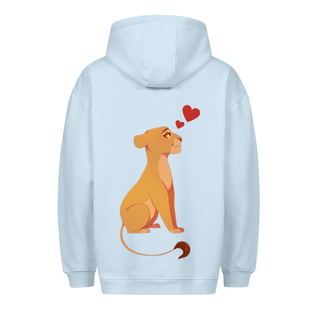 Kuschel Löwin - Premium Hoodie Unisex