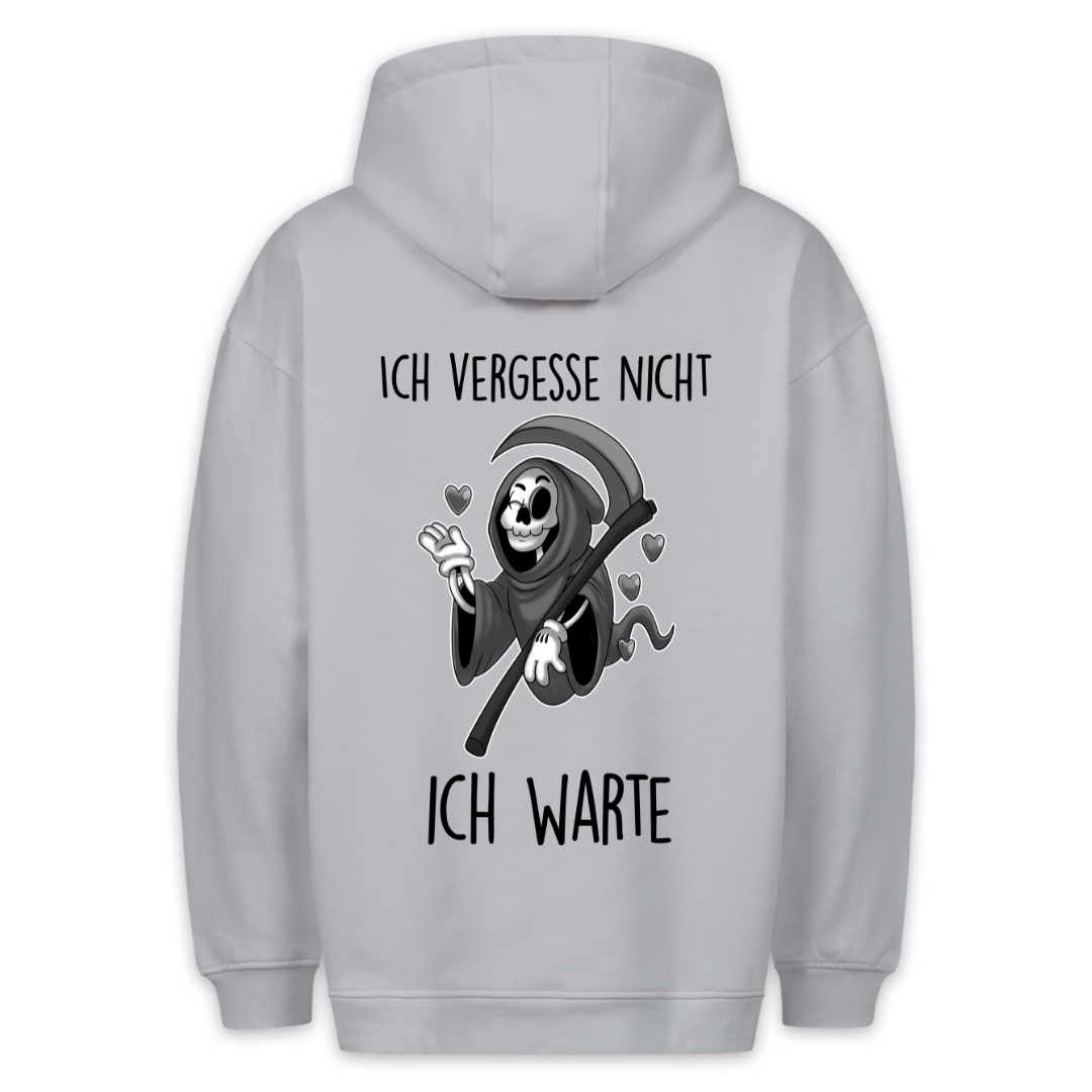 Nicht Vergessen - Hoodie Unisex Rückendruck