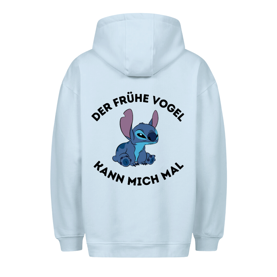 Früher Vogel - Hoodie Unisex Backprint