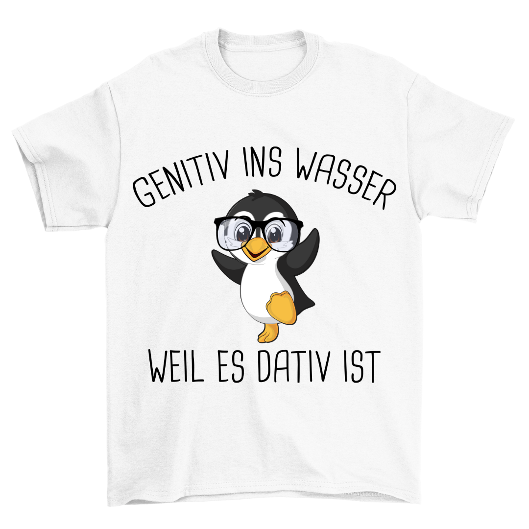 Genitiv Pinguin - Shirt Unisex