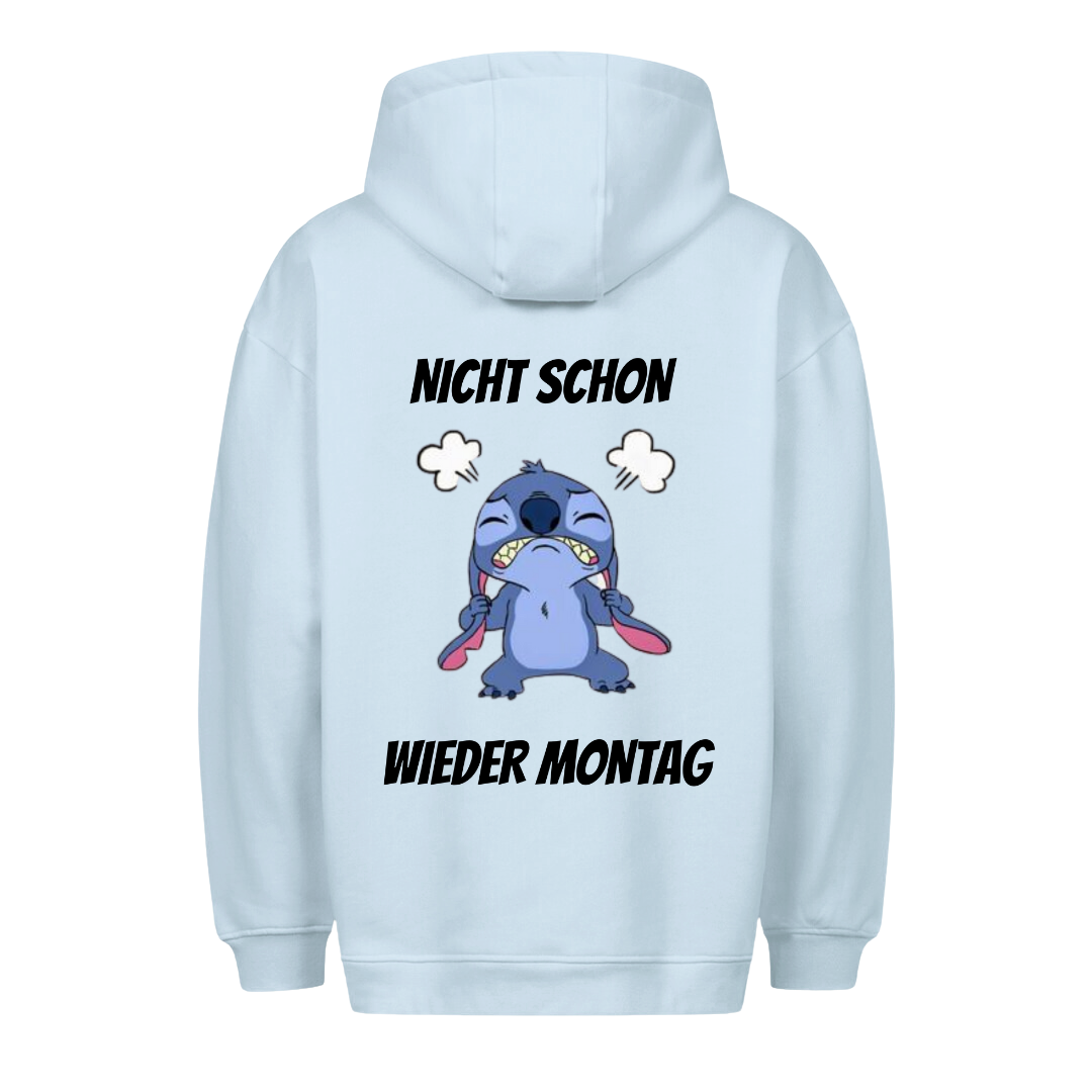 Schon wieder Montag - Hoodie Unisex Backprint