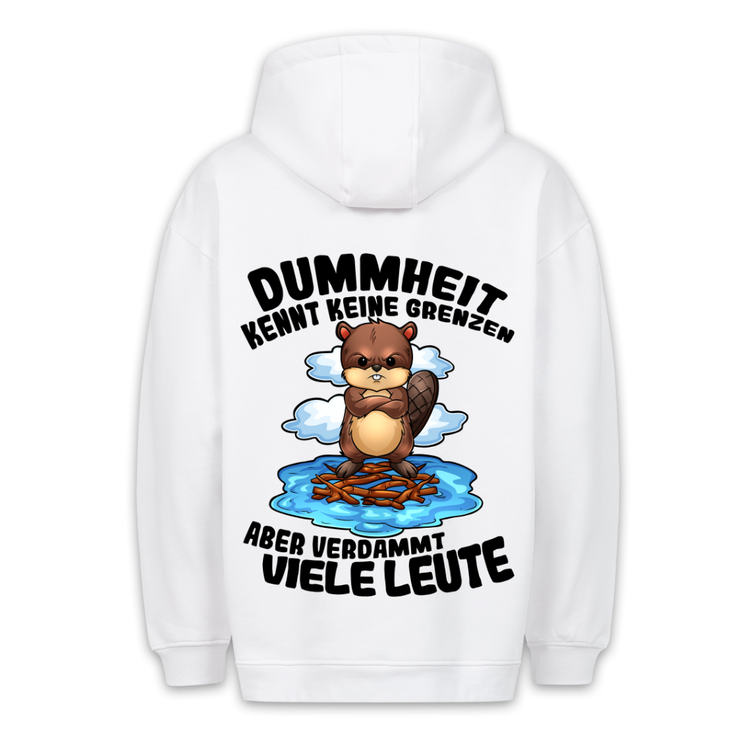 VerDammt Bieber - Hoodie Unisex Rückendruck