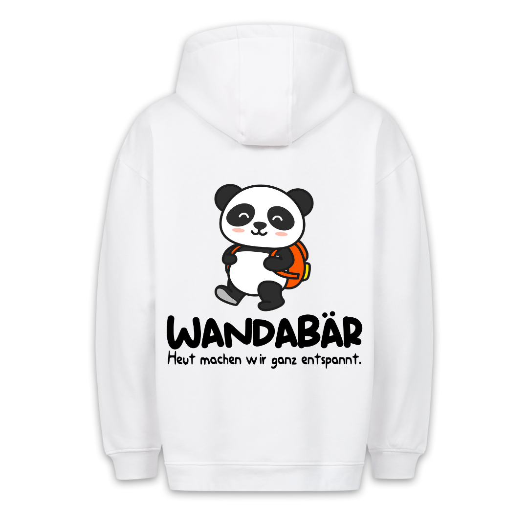 Wandabär - Hoodie Unisex Rückendruck